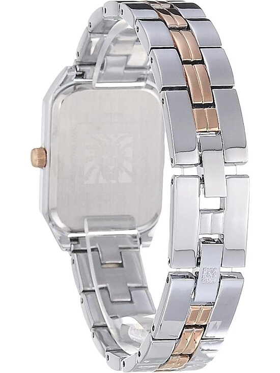 Anne Klein Womens Silver Rose Gold Analog Roman Numeral  display picture 1